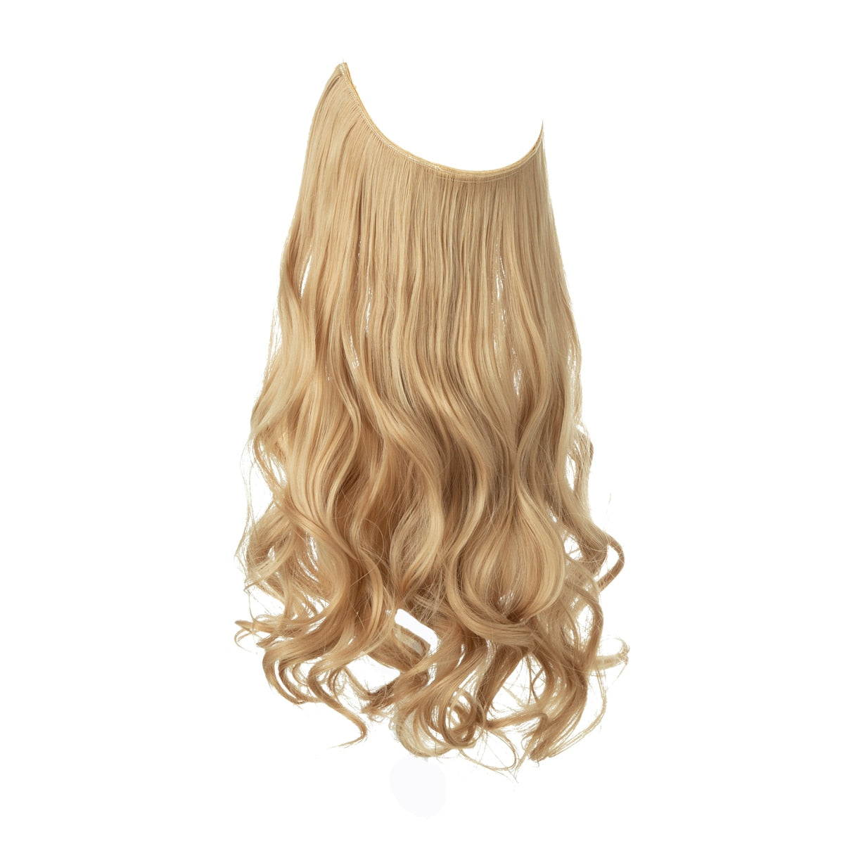 TEEK - Invisible Synth No Clip No Comb Wave Hair Extensions | Blonde Shades HAIR theteekdotcom Light Sandy Blonde 14inches 20-22 days