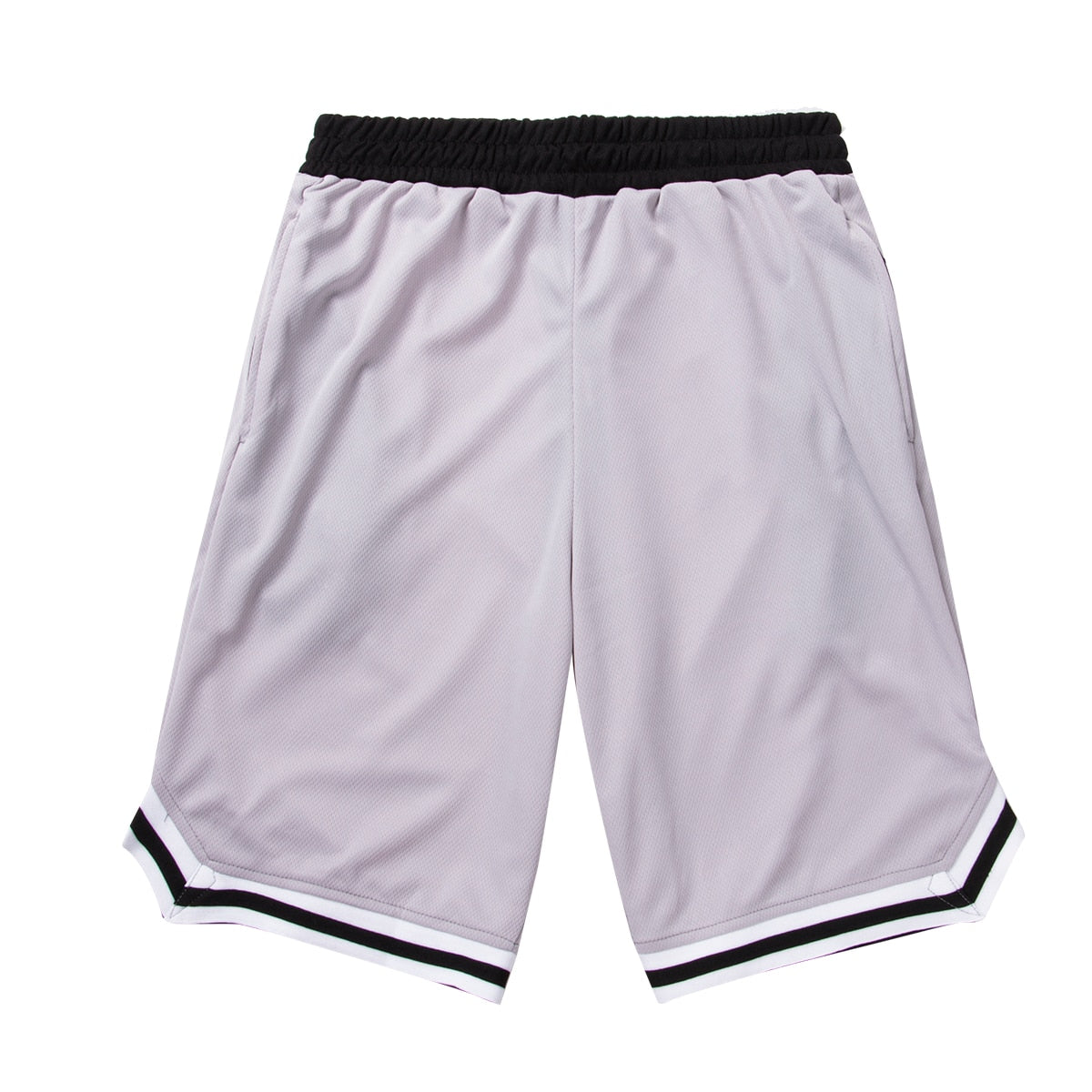 TEEK - Mens Low Stripe Shorts SHORTS theteekdotcom Gray M 