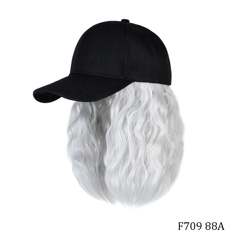 TEEK - Baseball Cap Wig HAIR theteekdotcom F709 88A  