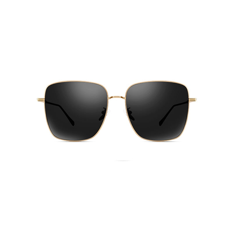 TEEK - Oversized Square Metal Gradient Sunglasses EYEGLASSES theteekdotcom C1 black  
