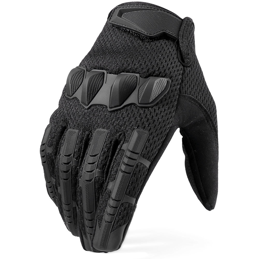 TEEK - Tactical Tactile One Full & Fingerless Gloves | Various Styles GLOVES theteekdotcom Full Finger Black S (16cm-18cm) 