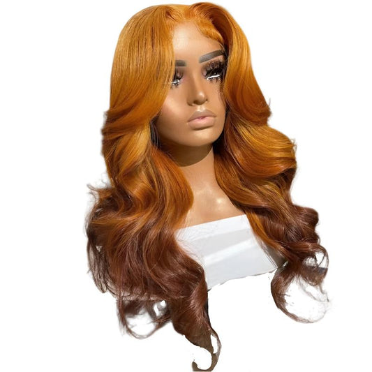 TEEK - Caramel Wave Orange Brown Ombre Wigs | Various Styles HAIR TEEK H   