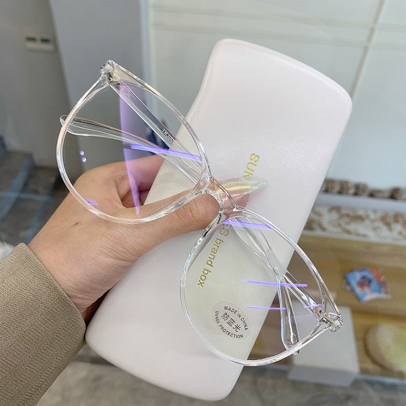 TEEK - Transparent Spectacles Glasses Optical Spectacle Eyeglass EYEGLASSES theteekdotcom Clear  