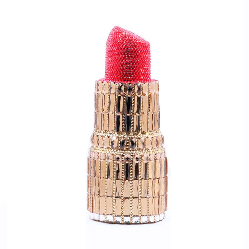 TEEK - Lipstick Click Clutch Purse BAG theteekdotcom LG Champagne  