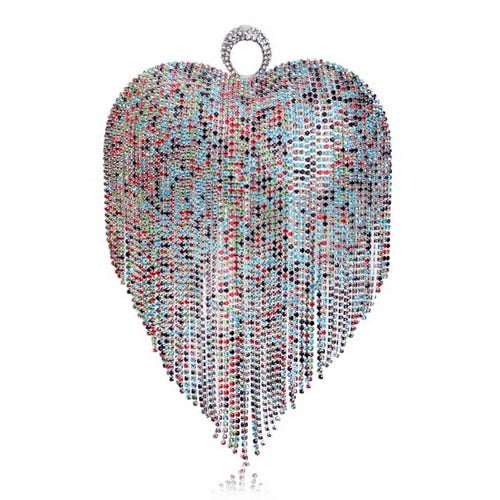 TEEK - Variety of Tassel Bejeweled Evening Bags BAG theteekdotcom YM1106color  