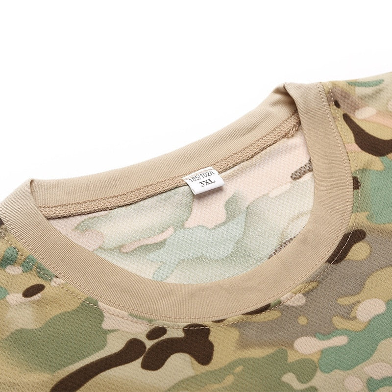 TEEK - Camouflage Tactical Tee Shirts TOPS theteekdotcom   