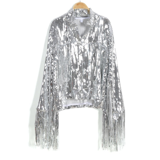 TEEK - Sequin Tassel Jacket JACKET theteekdotcom   