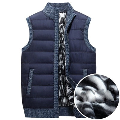 TEEK - Knit Calm Vest JACKET theteekdotcom Blue M 