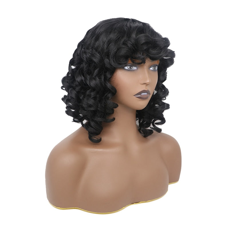 TEEK - Fluff Cutie Curl Wig HAIR theteekdotcom 1B 14 inches 