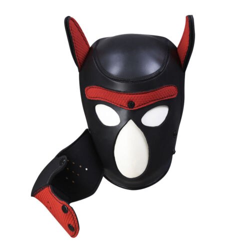 TEEK - Dog Full Head Soft Padded Latex Rubber Mask MASK theteekdotcom   