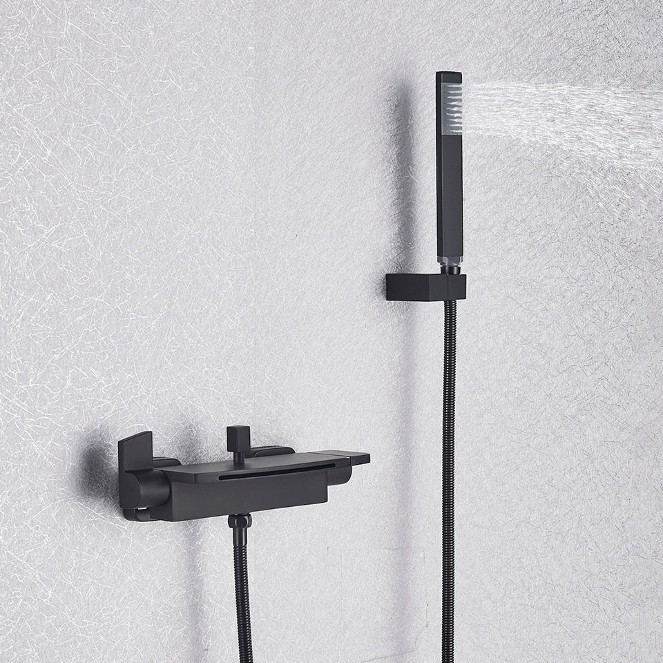 TEEK - Bathroom Tub Single Handle Waterfall Spout Faucet HOME DECOR theteekdotcom   