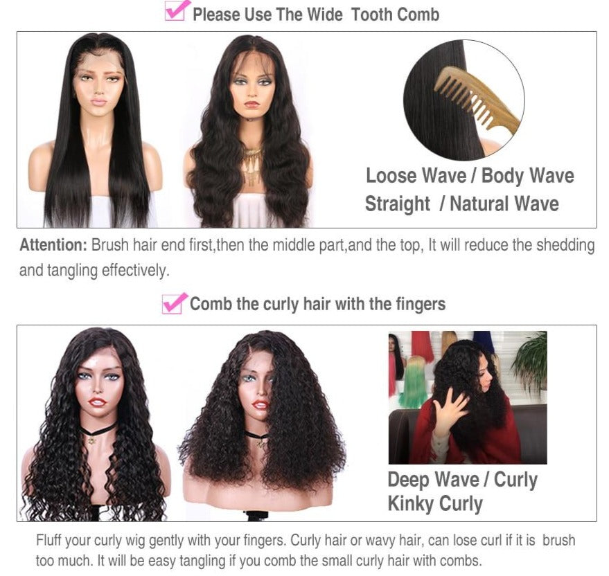 TEEK - Plucking Curly Bob Lace Front Human Wig HAIR theteekdotcom   