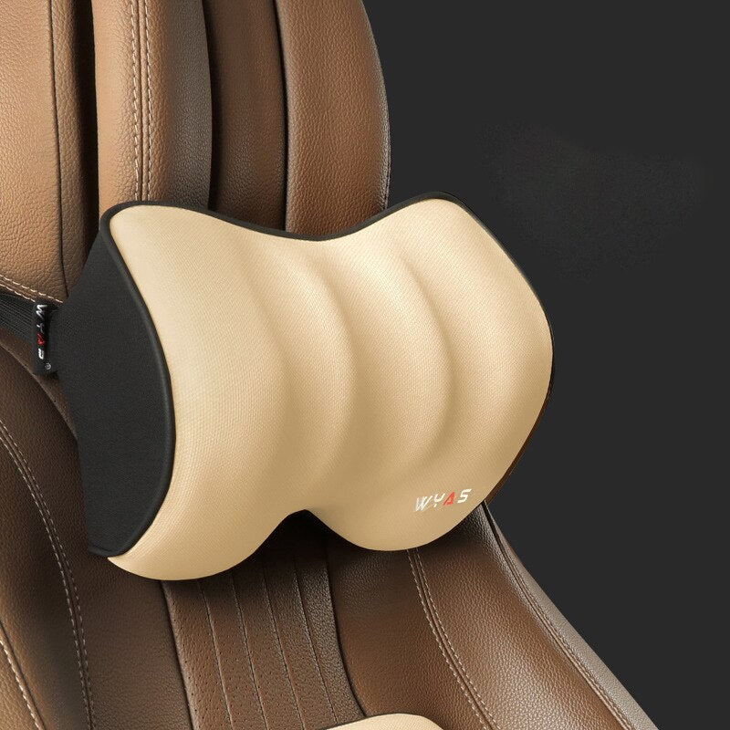TEEK - Space Ridge Memory Foam Support Cushions TRANSPORTATION theteekdotcom headrest creme  