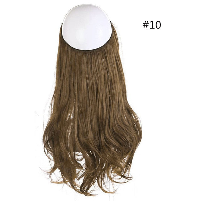 TEEK - Invisible Synth No Clip No Comb Wave Hair Extensions | Dark Varieties HAIR theteekdotcom 10 14inches 