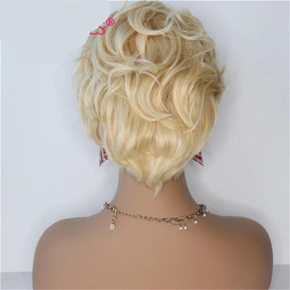 TEEK - Blonde Pixie Cut Brazilian HAIR theteekdotcom   