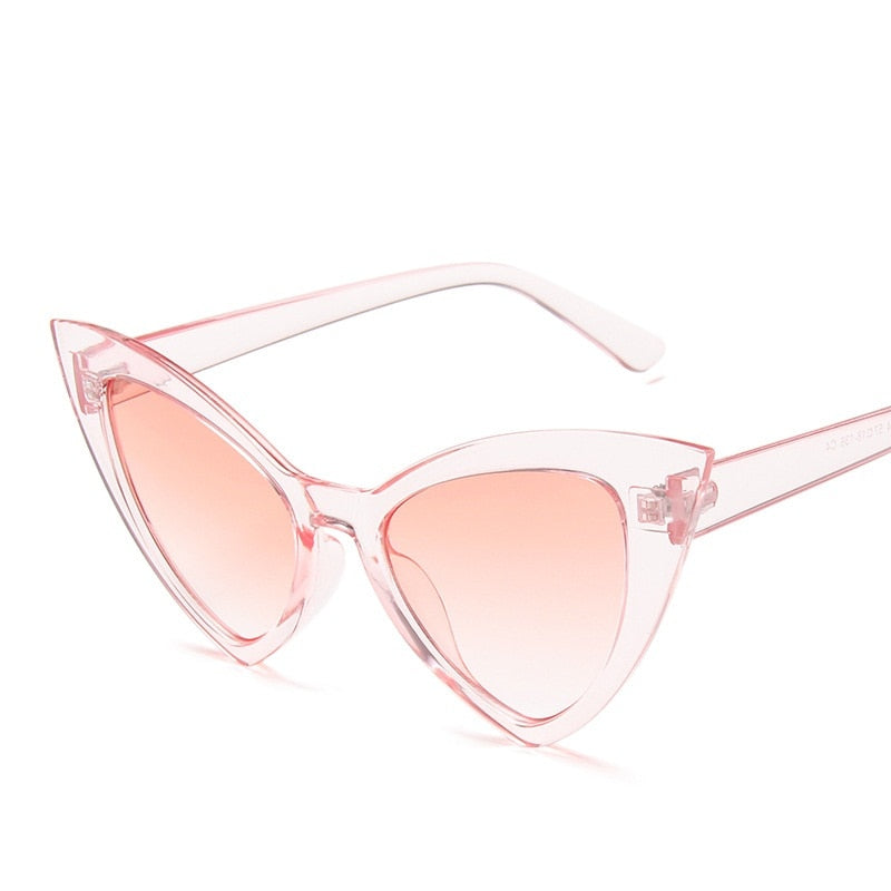TEEK - Tipper Cat Eye Sunglasses EYEGLASSES theteekdotcom Pink As shown 