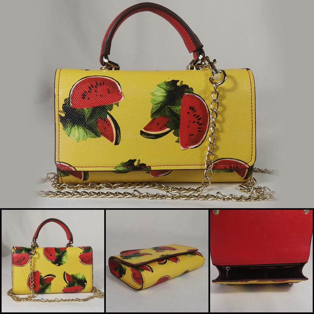 TEEK - Various Royal Printed Handbags BAG theteekdotcom 6 SM: 7.48in x 4.53in x 1.97in 