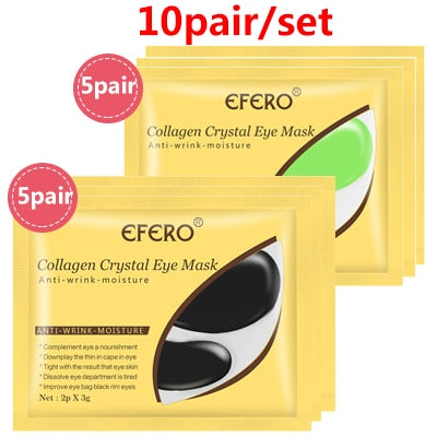 TEEK - Crystal Collagen Eye Patches FACIAL SUPPLIES theteekdotcom 10pair style 17  