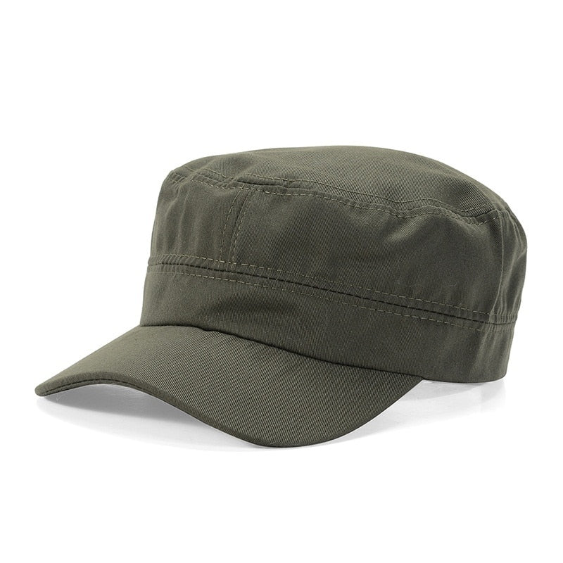 TEEK - Adjustable Cotton Plain Cap HAT theteekdotcom Army green  