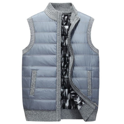 TEEK - Knit Calm Vest JACKET theteekdotcom Light Grey M 