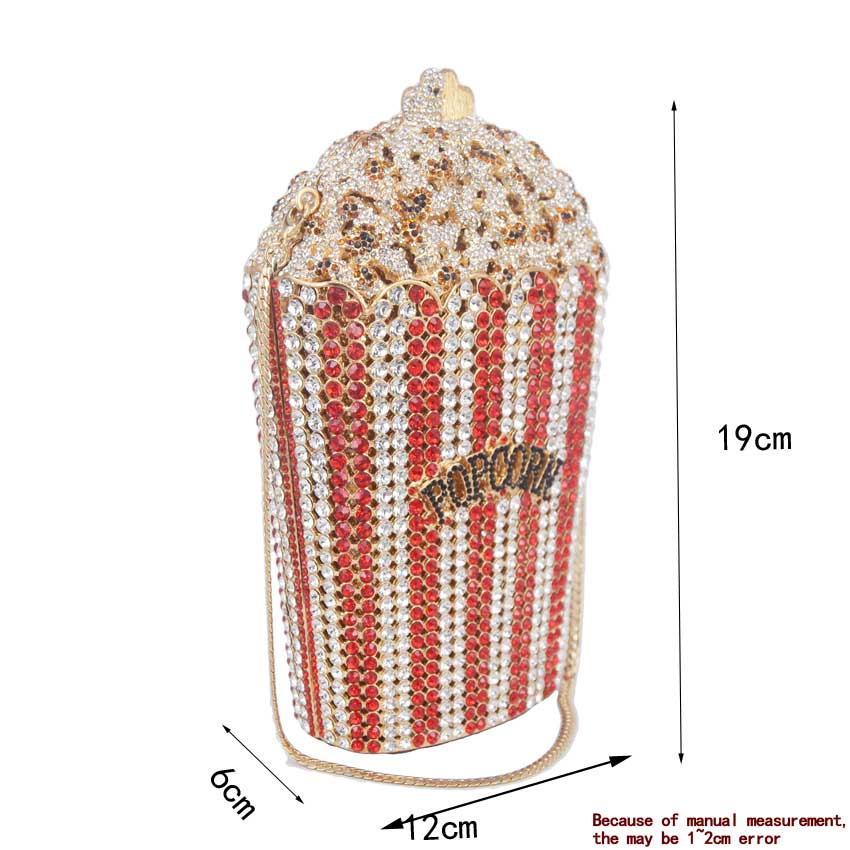 TEEK - Pizazz Popcorn Purse BAG theteekdotcom   
