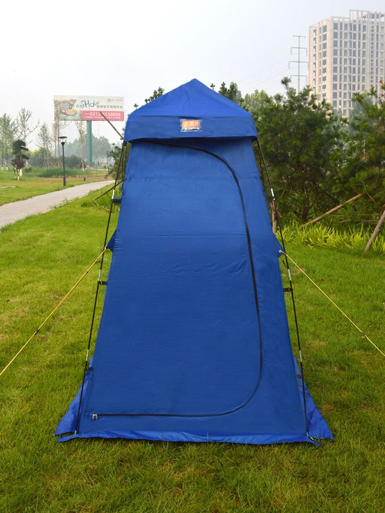 TEEK - Waterproof Portable Outdoor Shower Changing Room TENT theteekdotcom Blue tent  