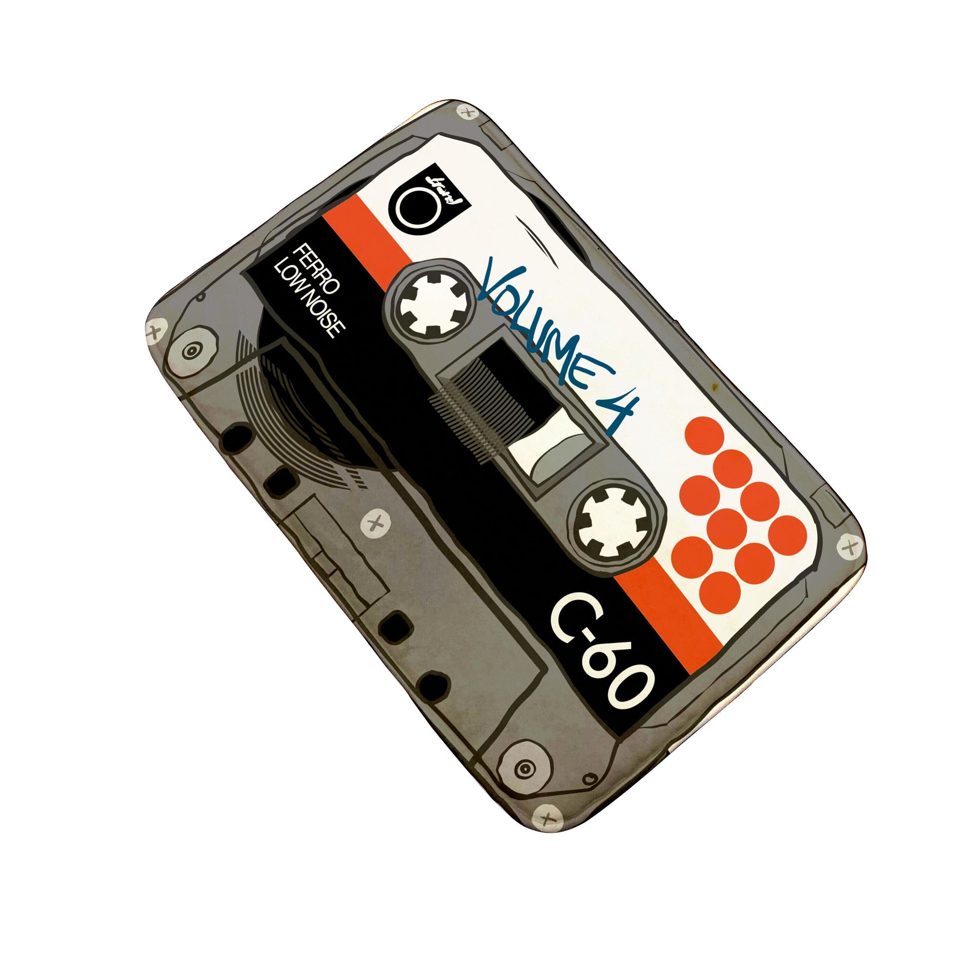 TEEK - A Bunch of Cassette Tape Rugs HOME DECOR theteekdotcom 1 15.75x23.62in 20-25 days