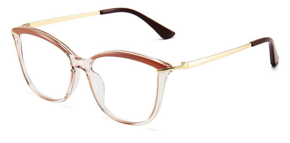 TEEK - Anti-Blue Light Myopia Glasses | Nearsightedness 0 to -2 EYEGLASSES theteekdotcom clear tea clear 0/None 