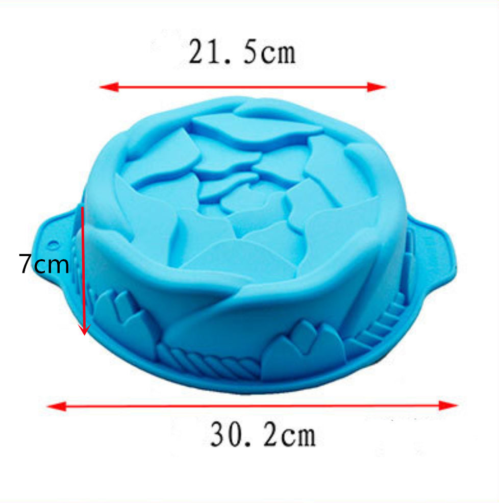 TEEK - Variety of Silicone Big Cake Molds HOME DECOR theteekdotcom K927  