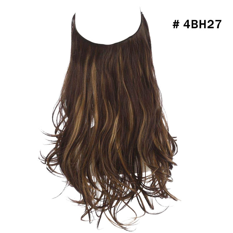 TEEK - Invisible Synth No Clip No Comb Wave Hair Extensions | Dark Varieties HAIR theteekdotcom 4BH27 14inches 