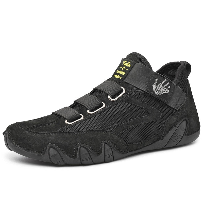 TEEK - Modern Mocca-Strap Driving Shoes SHOES theteekdotcom black 6.5 