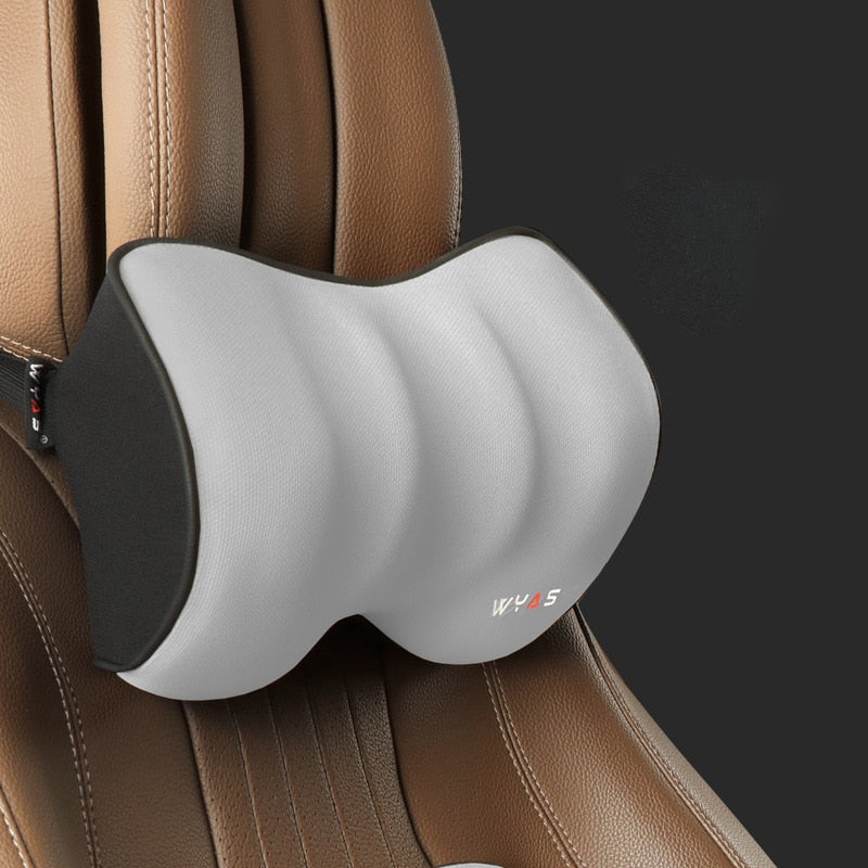 TEEK - Space Ridge Memory Foam Support Cushions TRANSPORTATION theteekdotcom headrest gray  
