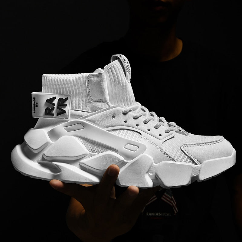 TEEK - Chugg Chubb Sneakers SHOES theteekdotcom White/white strip 6 