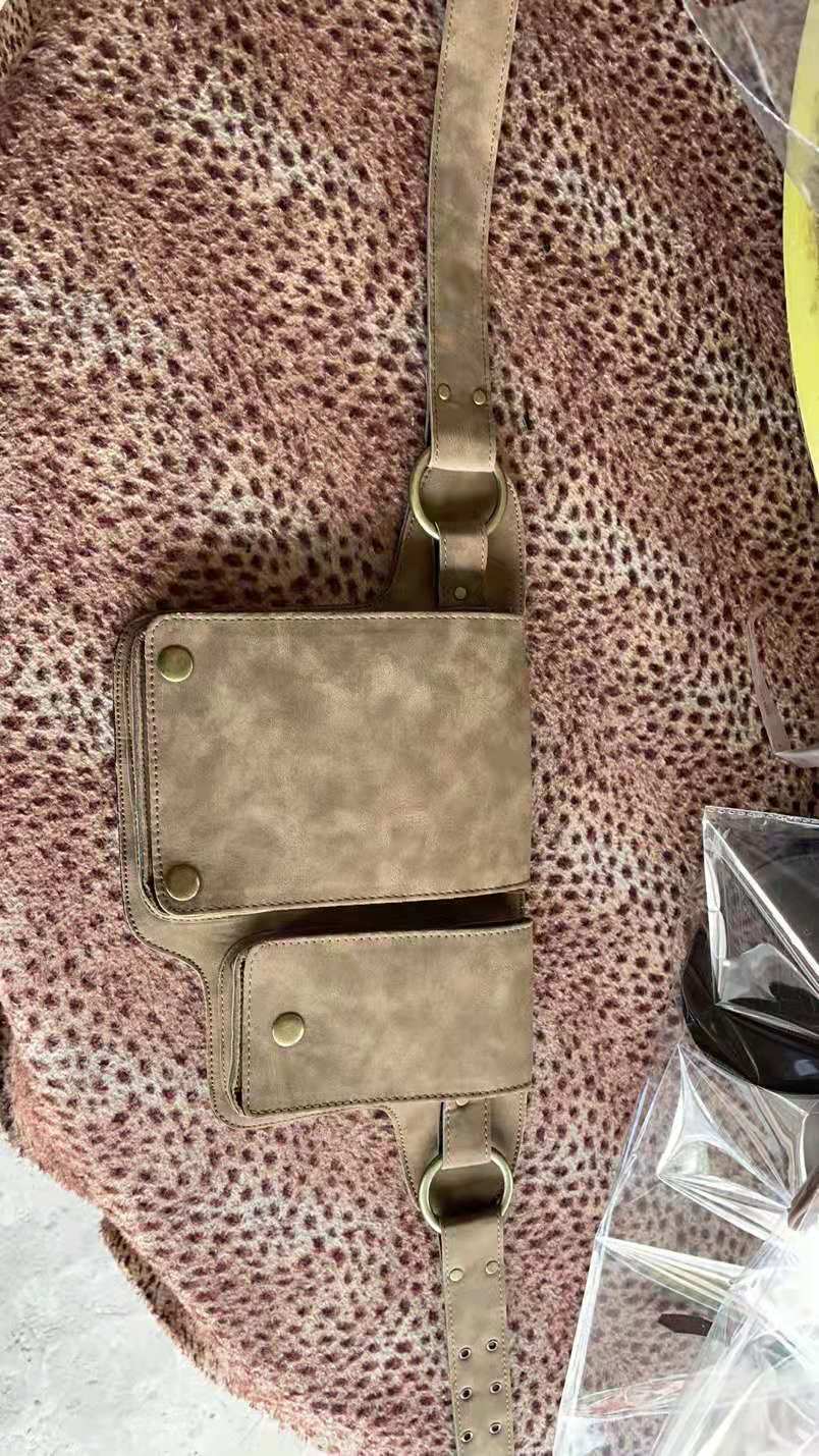 TEEK - Knight Vintage Pocket Belt Bag BAG theteekdotcom Khaki  