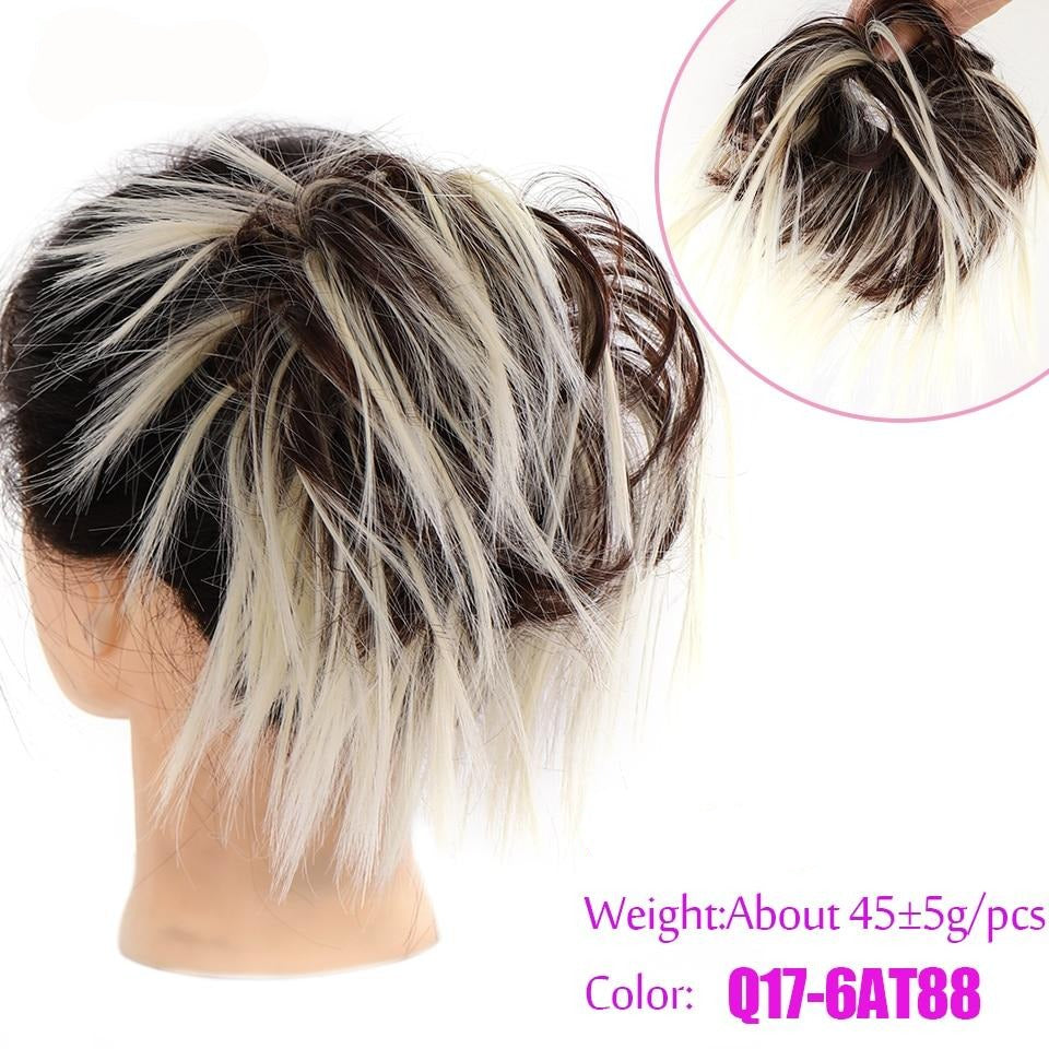 TEEK -Messy Straight Donut Hair Bow HAIR theteekdotcom 6at88 1  