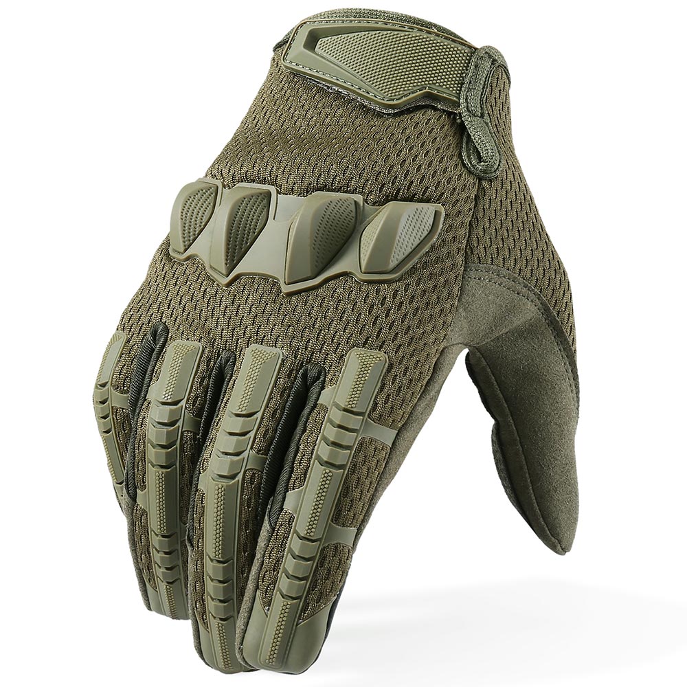 TEEK - Tactical Tactile One Full & Fingerless Gloves | Various Styles GLOVES theteekdotcom Full Finger Green S (16cm-18cm) 