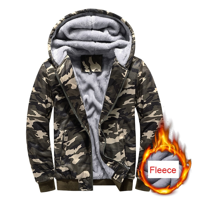 TEEK - Warm Fleece Hooded Jacket JACKET theteekdotcom   