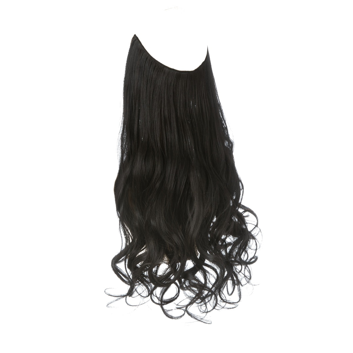 TEEK - Invisible Synth No Clip No Comb Wave Hair Extensions | Dark Varieties HAIR theteekdotcom Off Black 14inches 