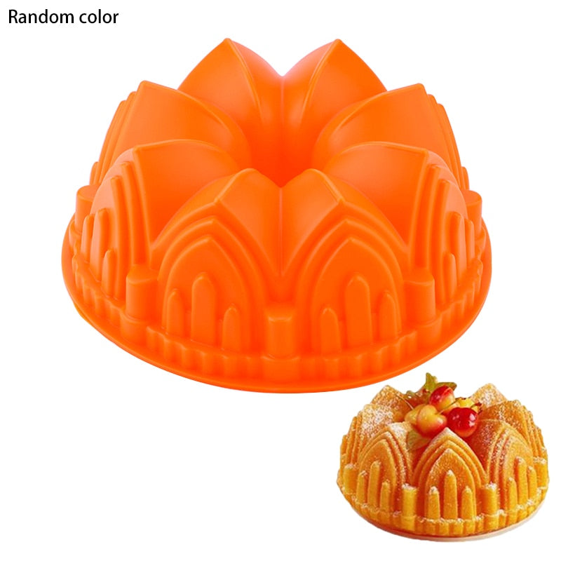 TEEK - 3D Shape Random Color Silicone Cake Molds HOME DECOR theteekdotcom 5  