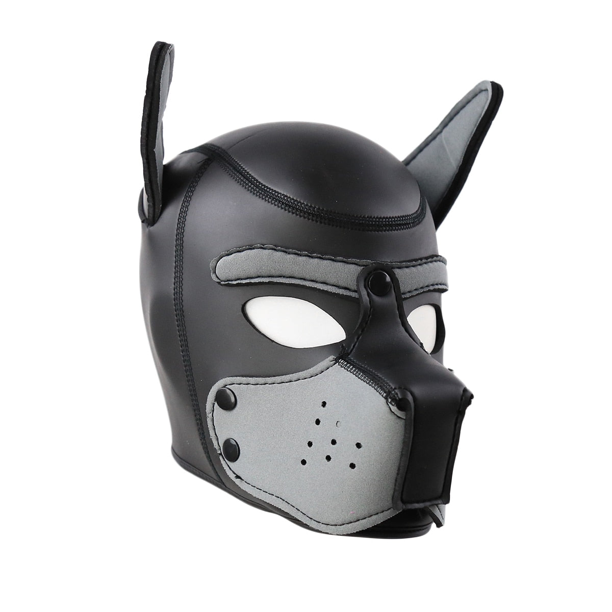 TEEK - Dog Full Head Soft Padded Latex Rubber Mask MASK theteekdotcom J  