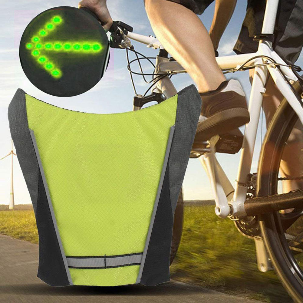 TEEK - LED Wireless Cycling Safety Turn Signal Light Vest SAFETY VEST theteekdotcom   