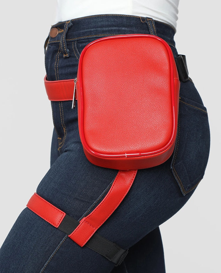 TEEK - Waist Full Hip Bag BAG theteekdotcom Red  