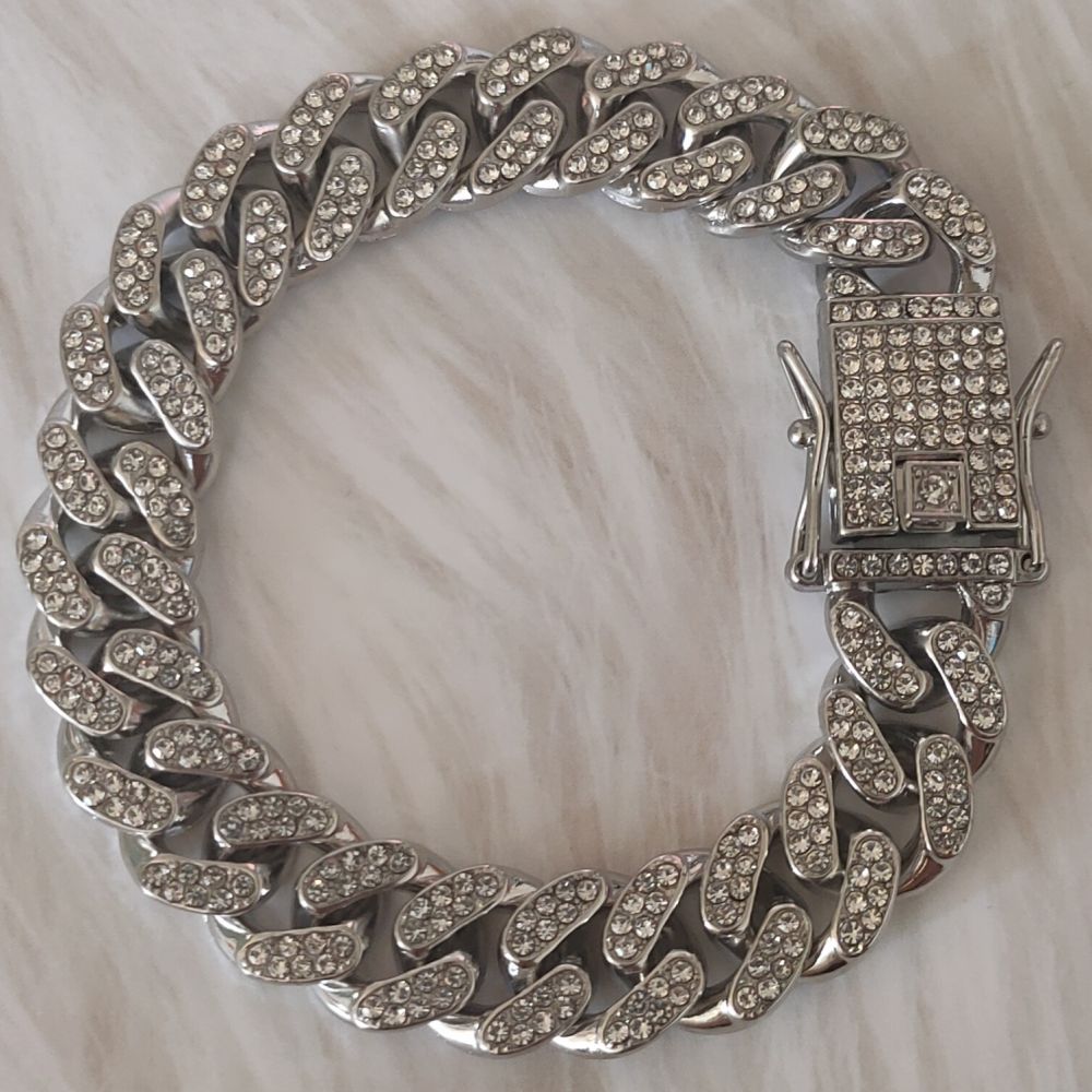 TEEK - Cri-Teek Chain Bracelets JEWELRY theteekdotcom 001-Silver 7inch(18cm) 