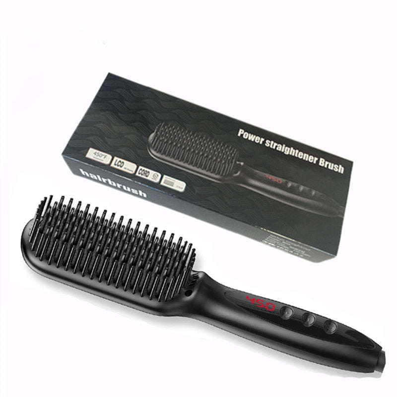 TEEK - Beard Hot Straightener Brush HAIR CARE theteekdotcom 2  