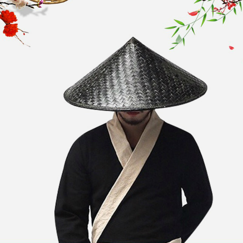 TEEK - Traditional Asian Bamboo Weave Shaolin Hat HAT theteekdotcom Default Title  