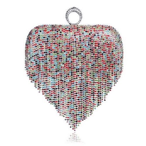 TEEK - Variety of Tassel Bejeweled Evening Bags BAG theteekdotcom YM1011color  