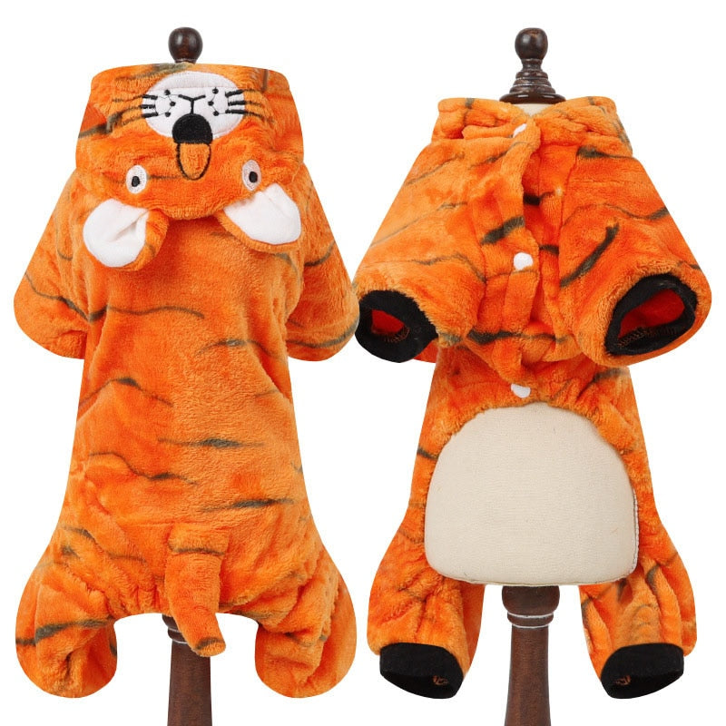 TEEK - Variety Animal Pet Costumes PET theteekdotcom Tiger XS 