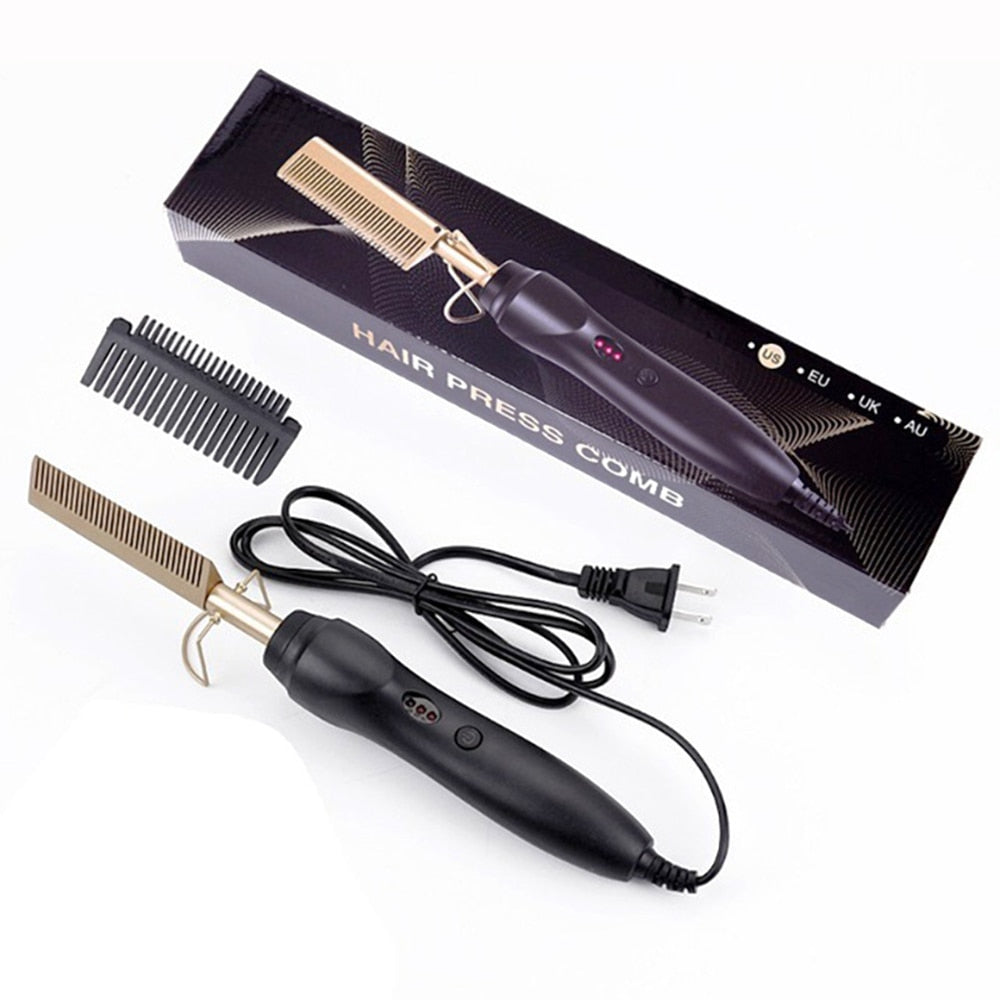 TEEK - Electric Hot Comb Straightener HAIR CARE theteekdotcom   