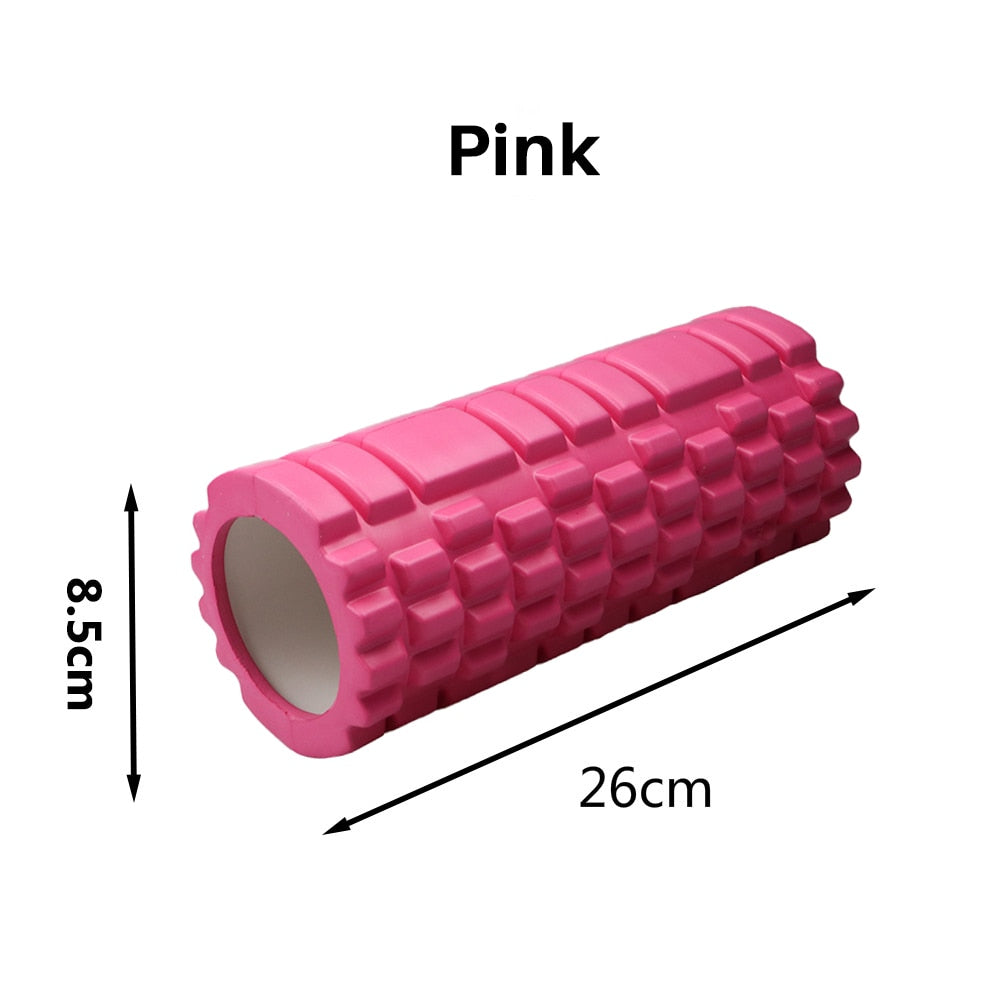 TEEK - Column Fitness Foam Roller EXERCISE EQUIPMENT theteekdotcom pink 10.24x3.35in  