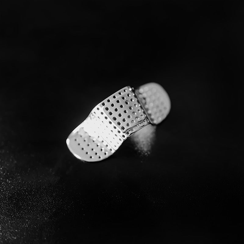 TEEK - New Band-aid Nose Clip JEWELRY theteekdotcom Silver Tone Adjustable 